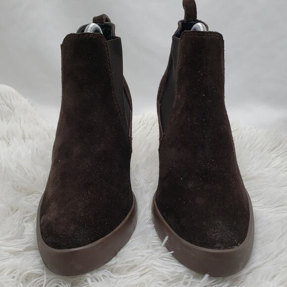PEDRO GARCIA ANKLE BOOTIES BROWN SUEDE SIZE 39 - Picture 2 of 16